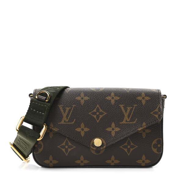 Louis Vuitton Felicie Strap & Go Kaki #243908L13B